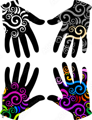 Tribal hand