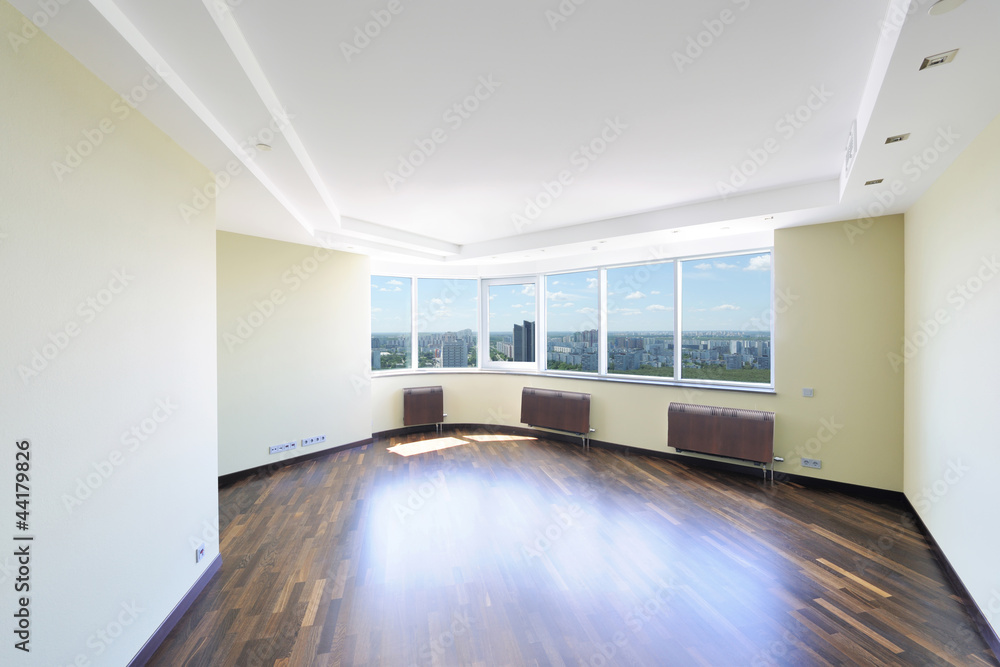 Empty room interior Empty room interior