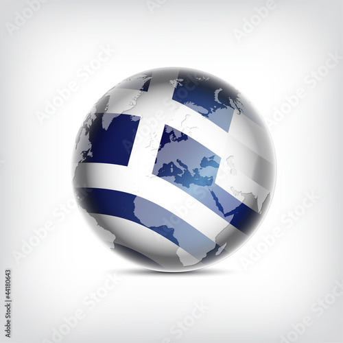 Griechenland Globus