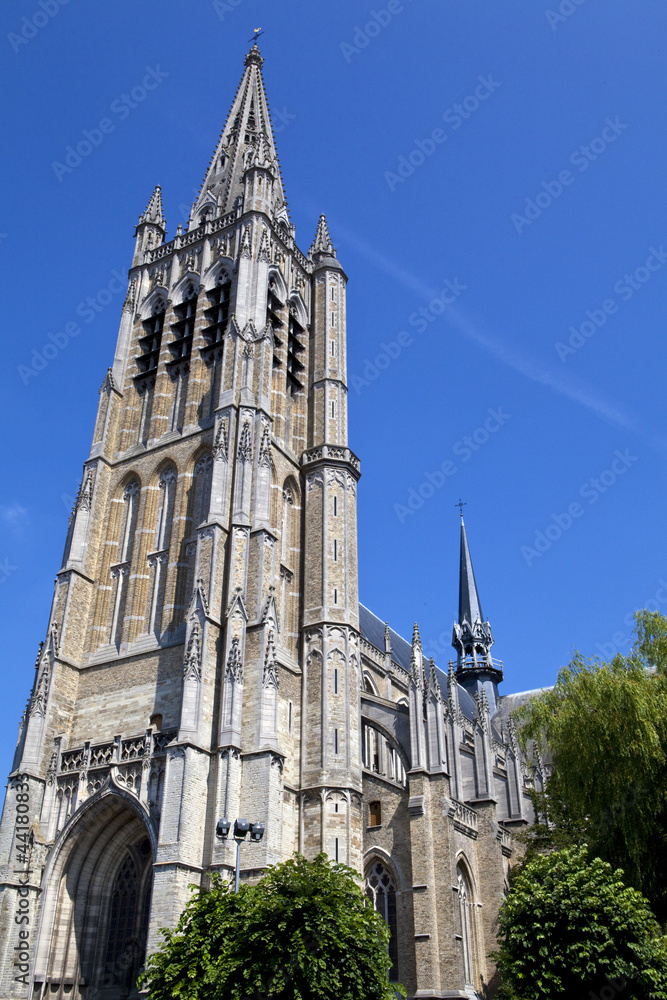 St. Martin's Cathedral in Ypres, Belgium