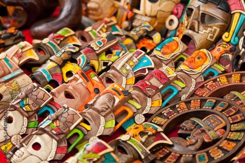 Mayan Wood Souvenirs © SOMATUSCANI