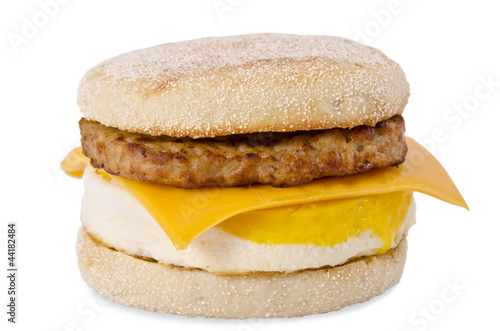 Sausage Egg and Cheese Breakfast