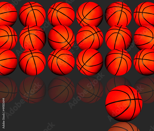 Basketballs with room for your type. © W.Scott McGill