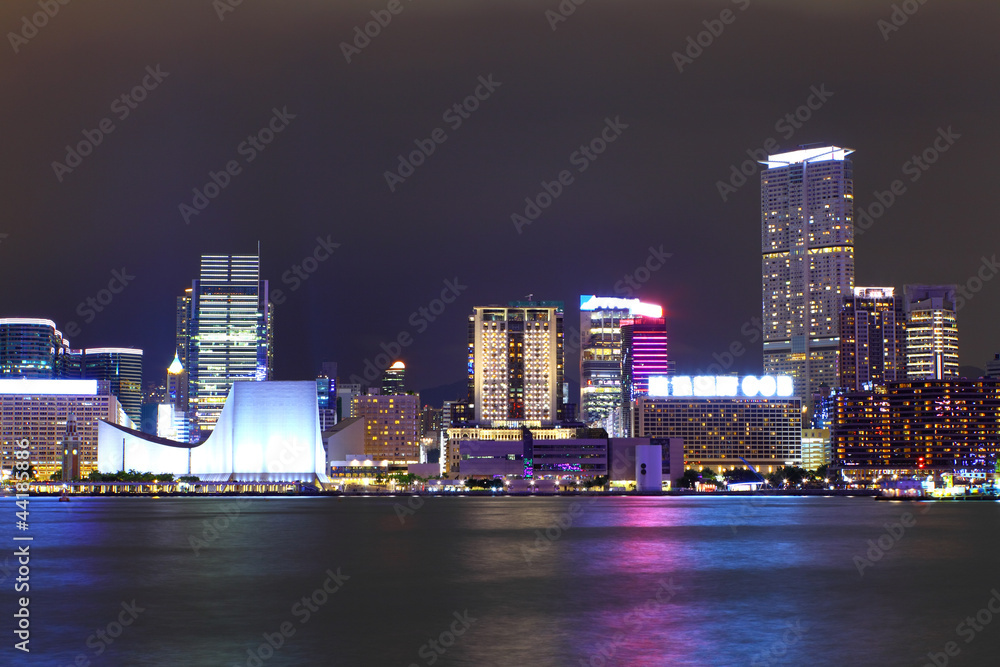 Obraz premium kowloon at night