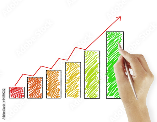  hand drawing a graph