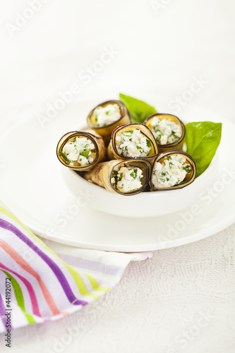 Eggplant rolls