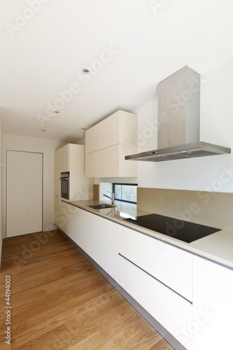 interior new house  modern kitchen