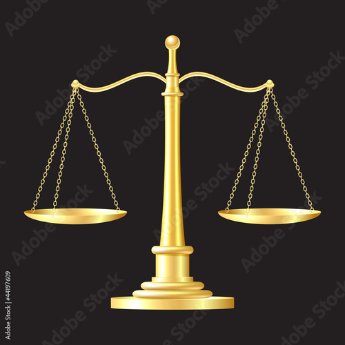 gold scales icon