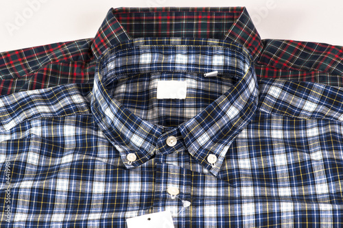 Red and Blue checked pattern shirt