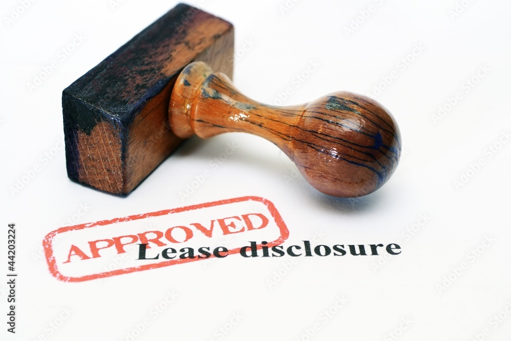 Lease disclosure Lease disclosure