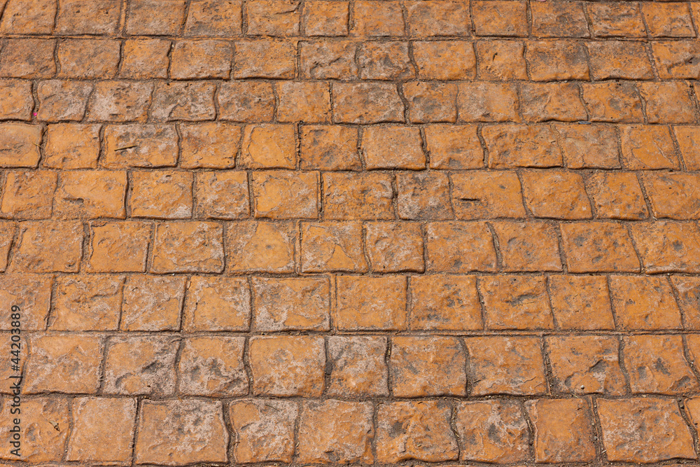 Fototapeta premium abstract background of cobble stone road