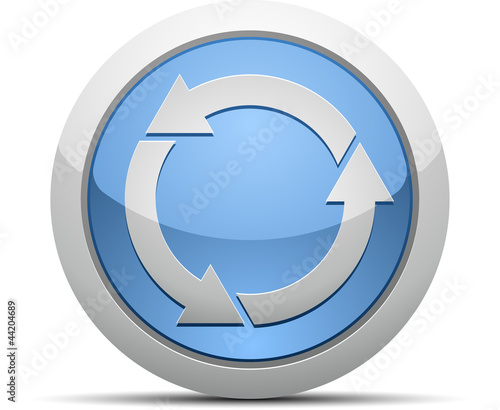 Free Download Recycle Button - GFXLoad