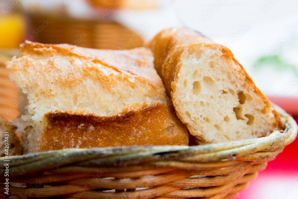bread in basket bread in basket