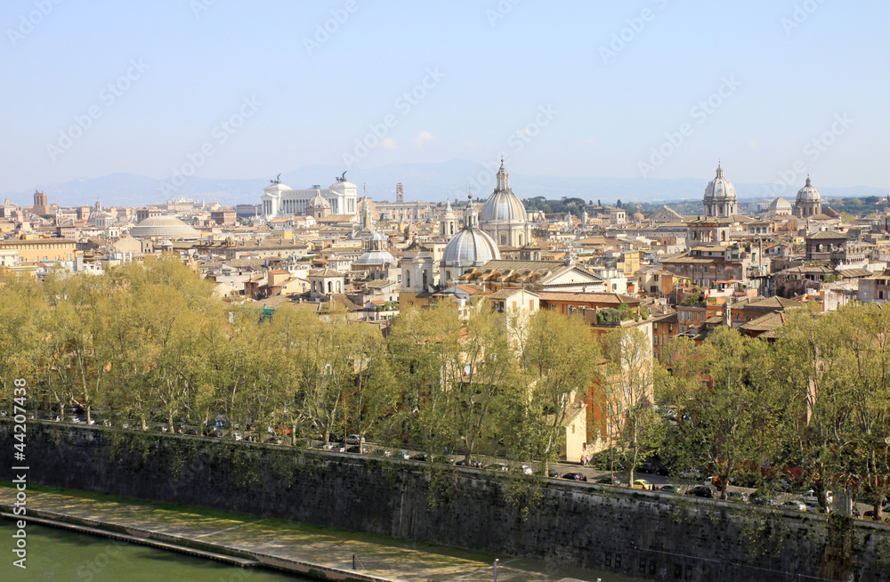 Roma, panoramic view