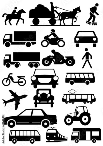 Icons Strassenverkehr