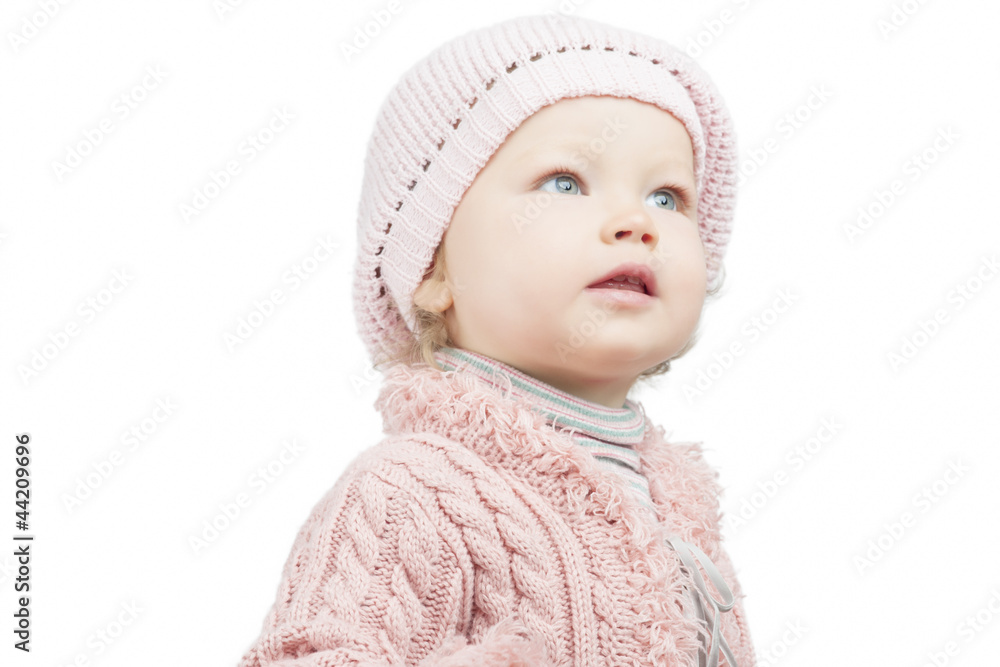pretty portrait of caucasian toddler girl pretty portrait of caucasian toddler girl