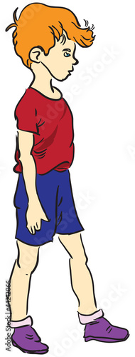 Boy Vector illustration