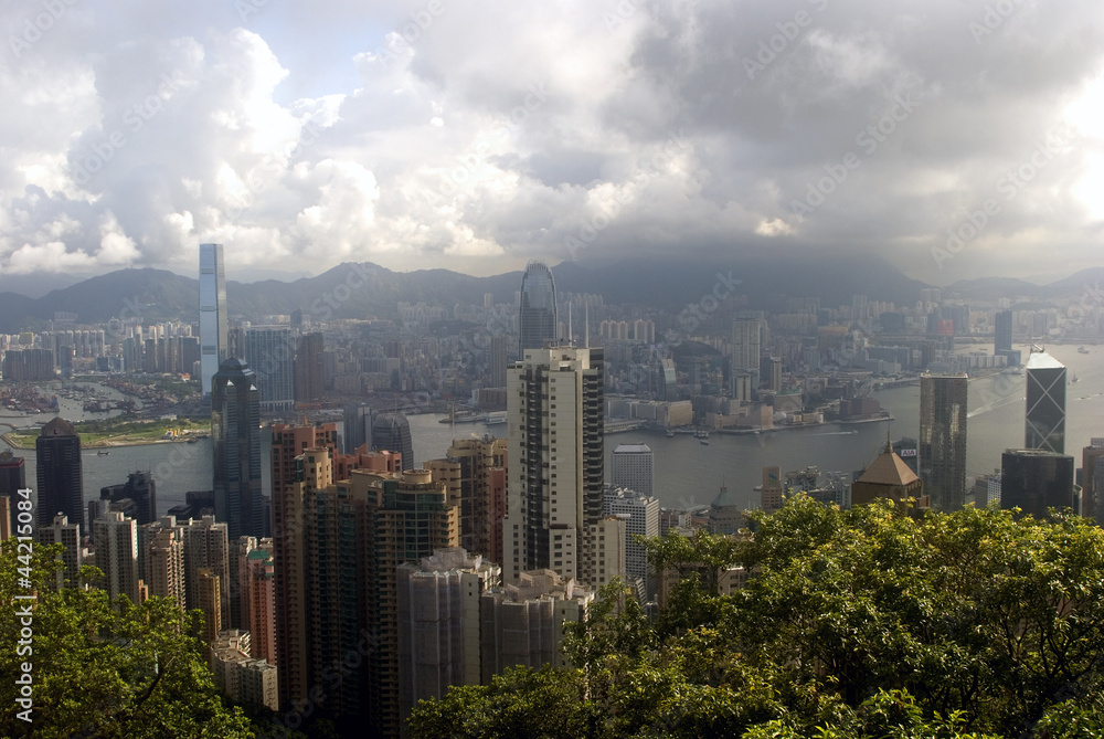 View from Victoria Peak, Hongkong