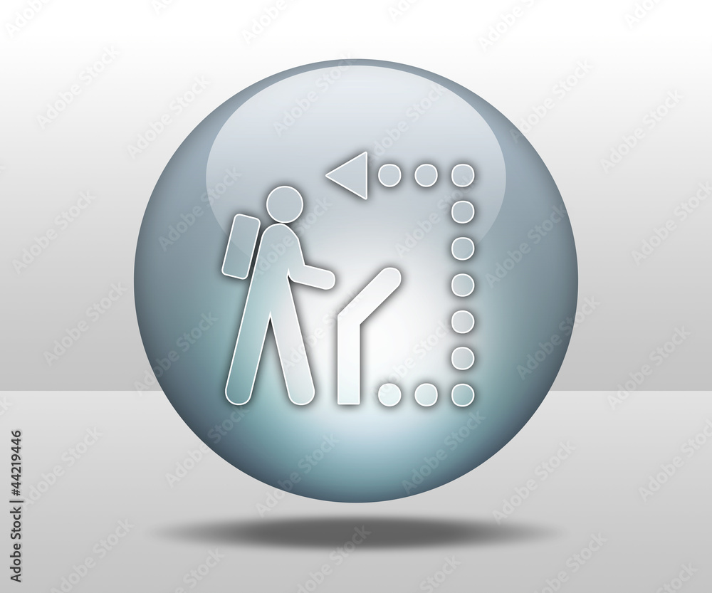 Hovering Sphere Button Hovering Sphere Button
