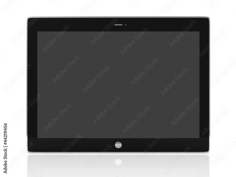 Tablet PC isolated on white background Tablet PC isolated on white background