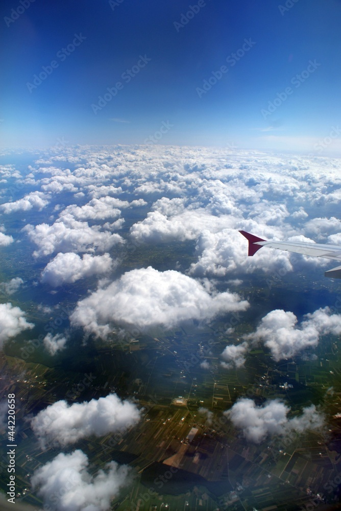 Fototapeta premium Airplane flight