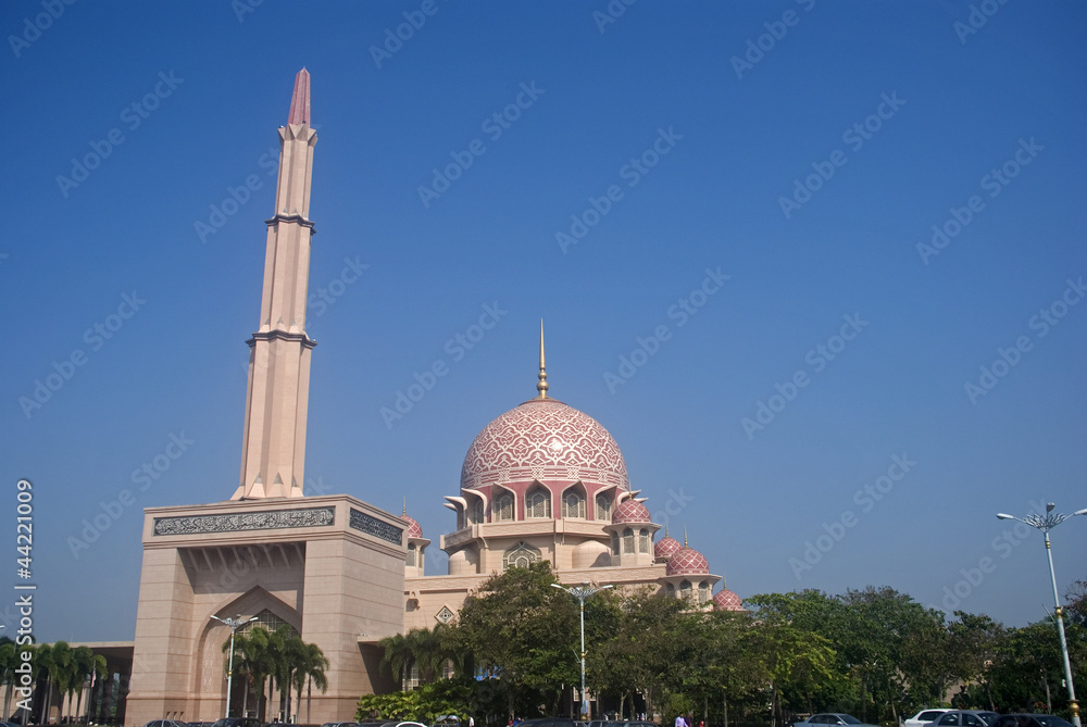 Obraz premium Putra Mosque, Putrajaya, Malaysia