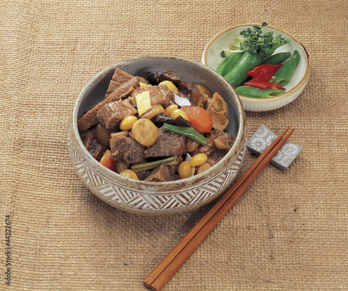 seasoned short-rib stew, Galbijjim  photo