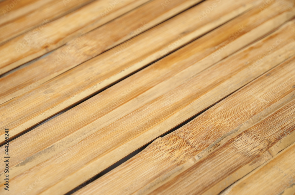 Wooden outdoors table under sun Wooden outdoors table under sun