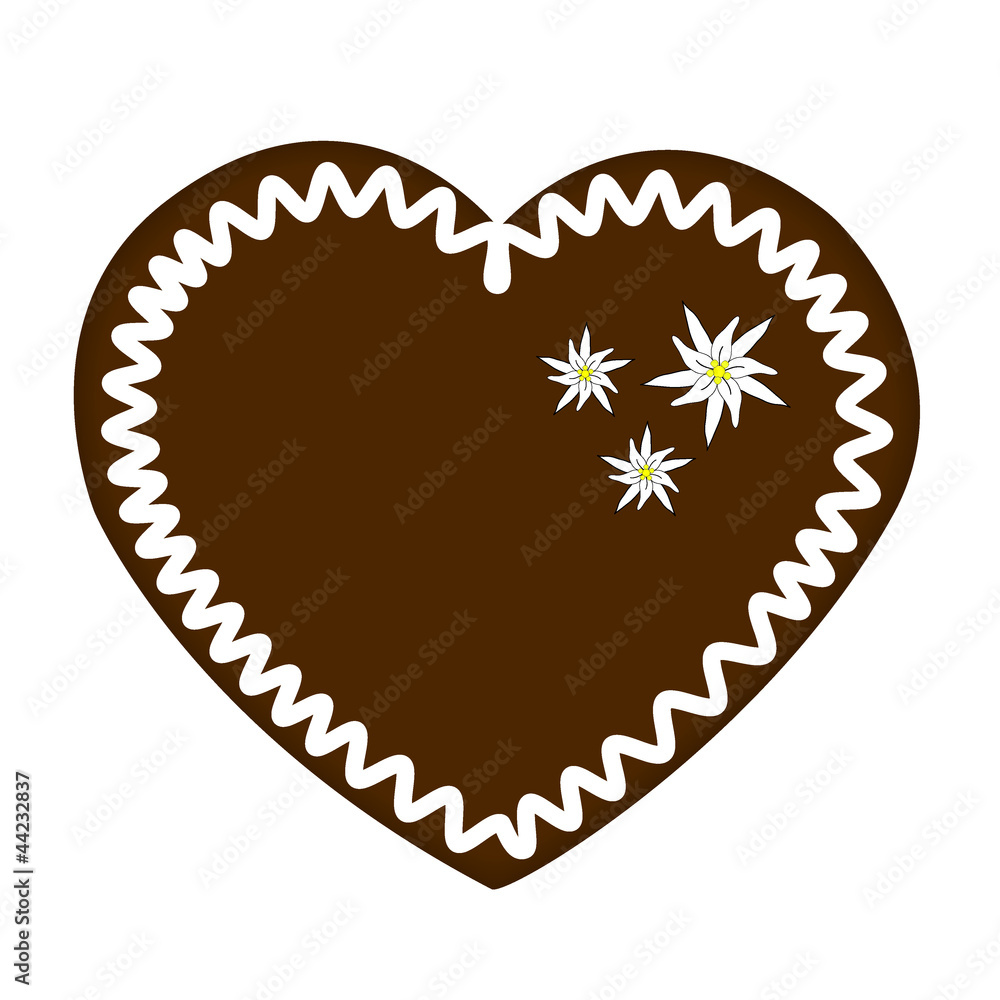 Lebkuchenherz Adobe Stock