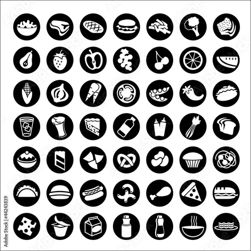 big set of food icons 1