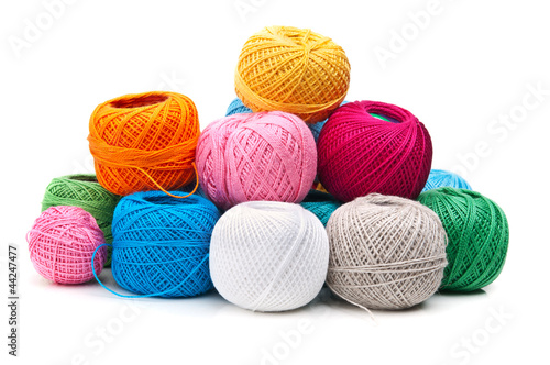 ball of yarn isolated