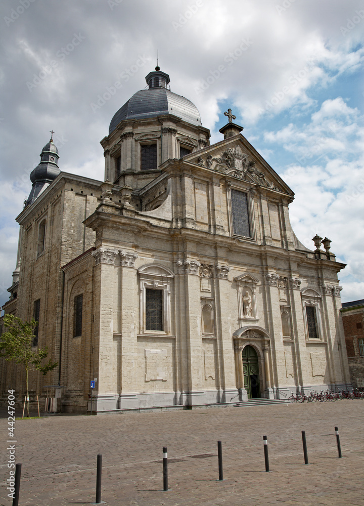 Gent - West facade of st. Peter s church