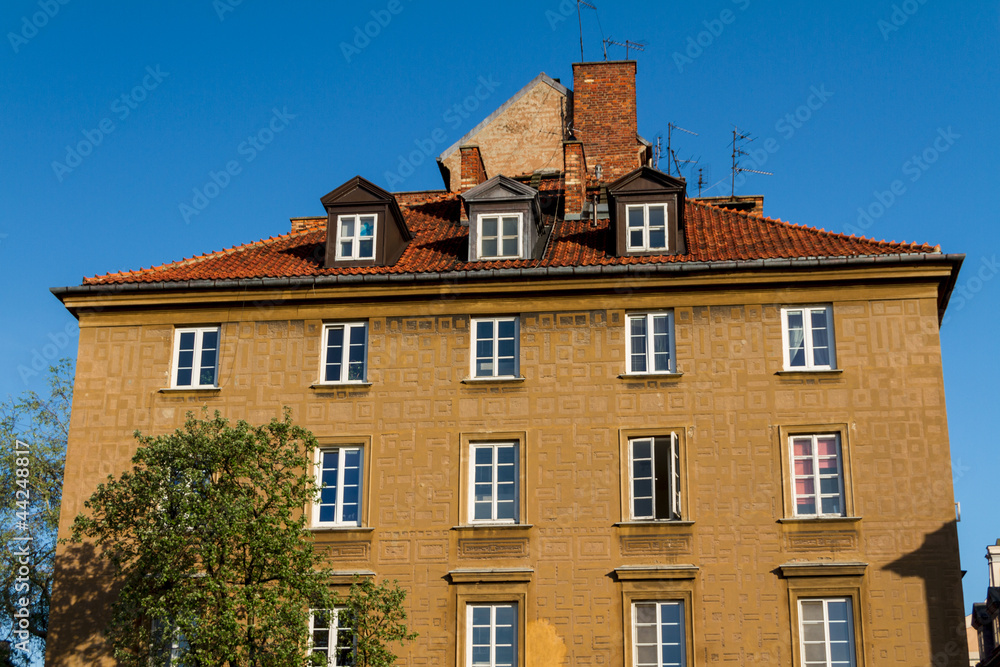 Fototapeta premium Castle Square in Warsaw, Poland