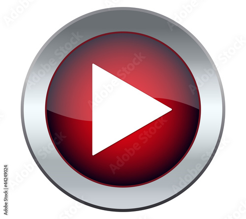 button with the image of the triangle