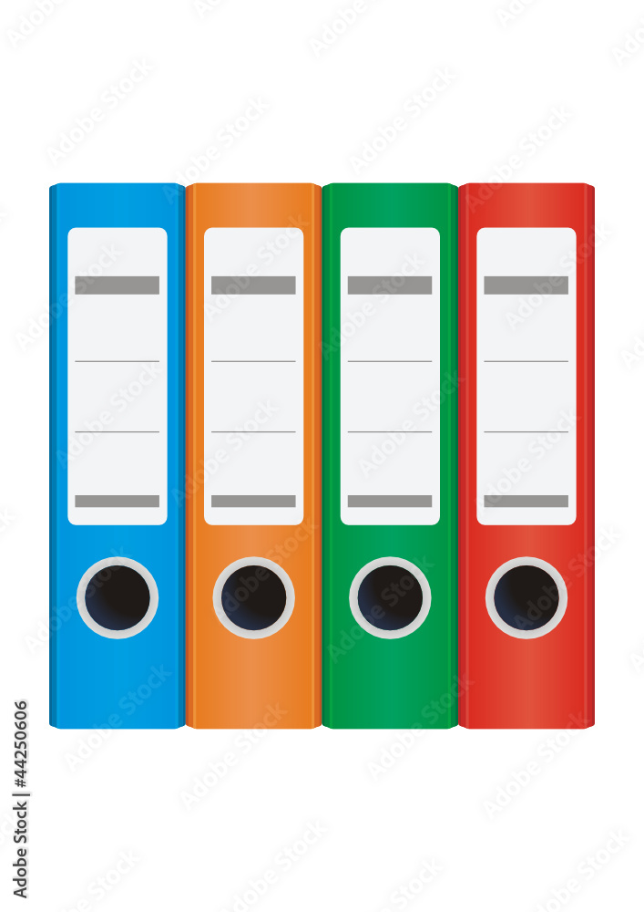 Concept illustration folders and place for text. Business design Concept illustration folders and place for text. Business design
