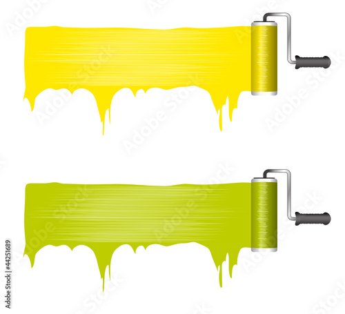 farbwalze_gelb_green