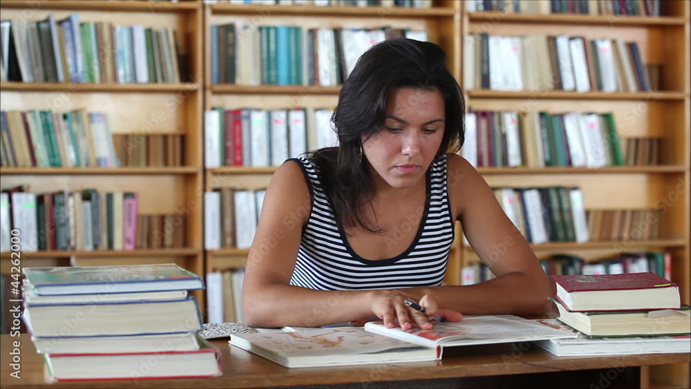 student in the library 4 student in the library 4
