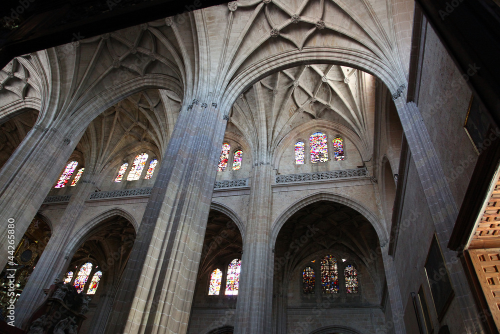 Interior of Segovia Cathedral Interior of Segovia Cathedral