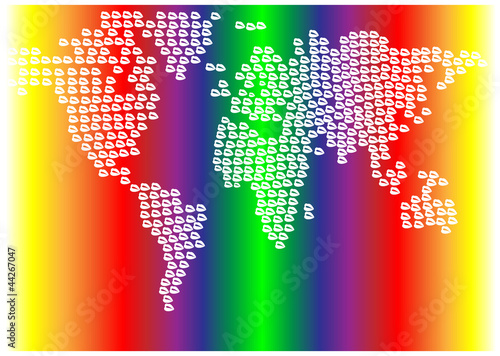 Rainbow kisses