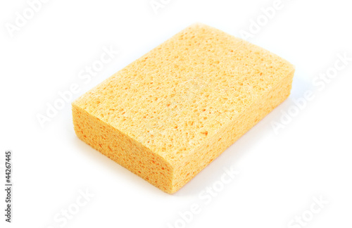 yellow kitchen sponge