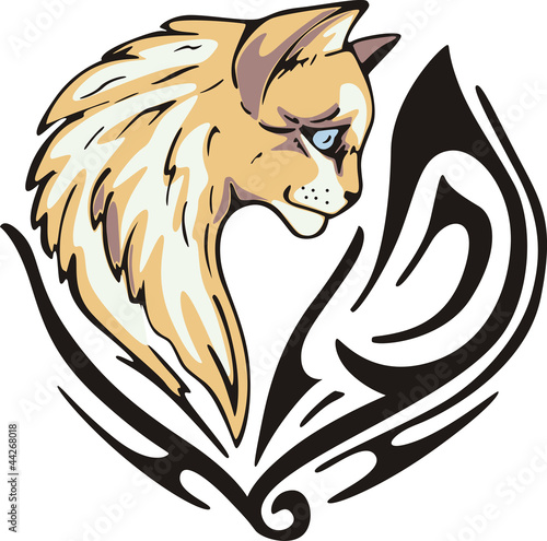 cat tattoo