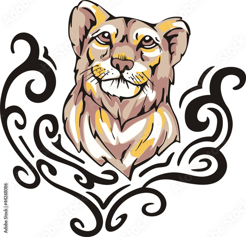 lioness tattoo