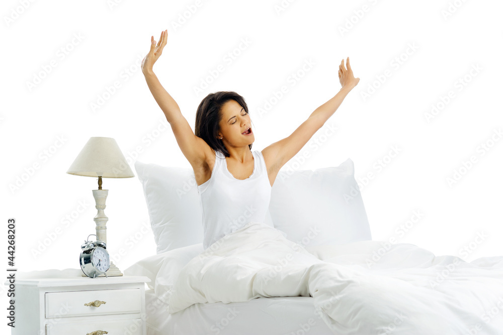 yawning woman yawning woman