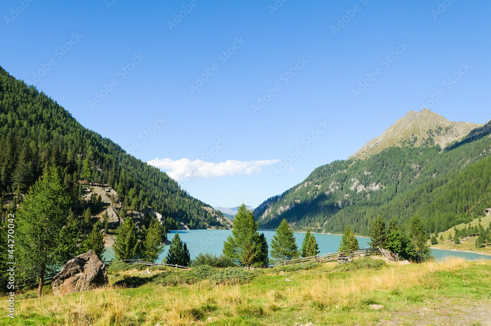 Fototapeta premium Lago Gioveretto - Zufrittsee