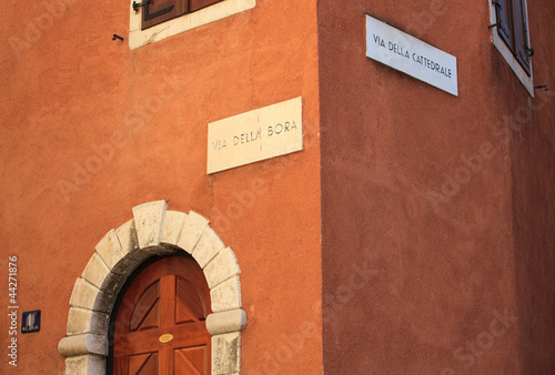 Fototapeta Naklejka Na Ścianę i Meble -  Bora street in Trieste