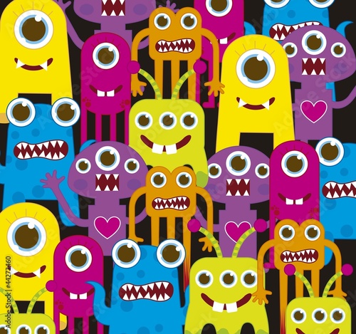 colorful monsters