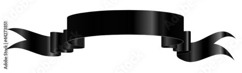 Banderole, Banner, Schwarz, Heraldik, Band, Fahne, Wappen, Retro