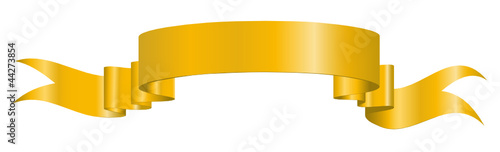 Banderole, Banner, Gelb, Gold, Heraldik, Band, Fahne, Jubiläum