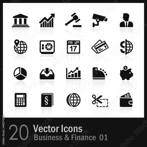 20 Business & Finance Icons
