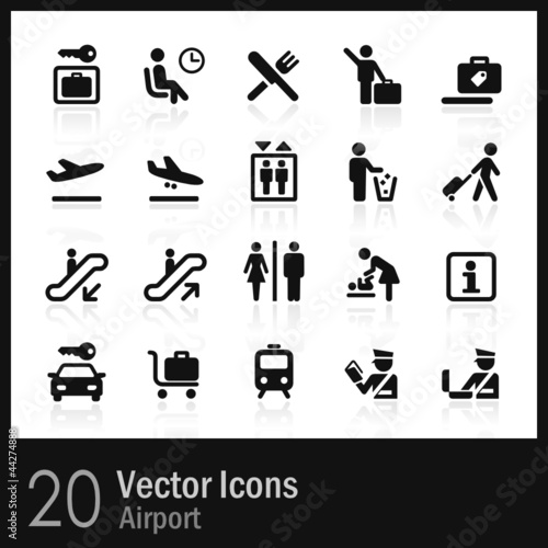 20 Airport Icons